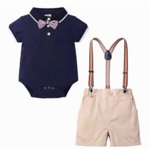 Baby Boy Cardigan 4pcs Outfit