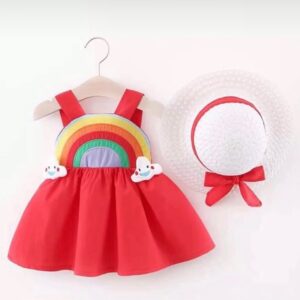 girls rainbow outfit (n16,500)