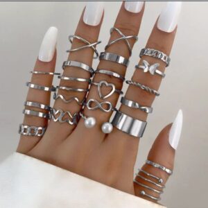 celebrity stainless steel finger rings
