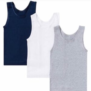 fitted boys singlet