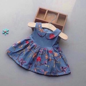 girls jean dress