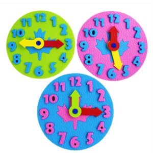 montessori teaching clock